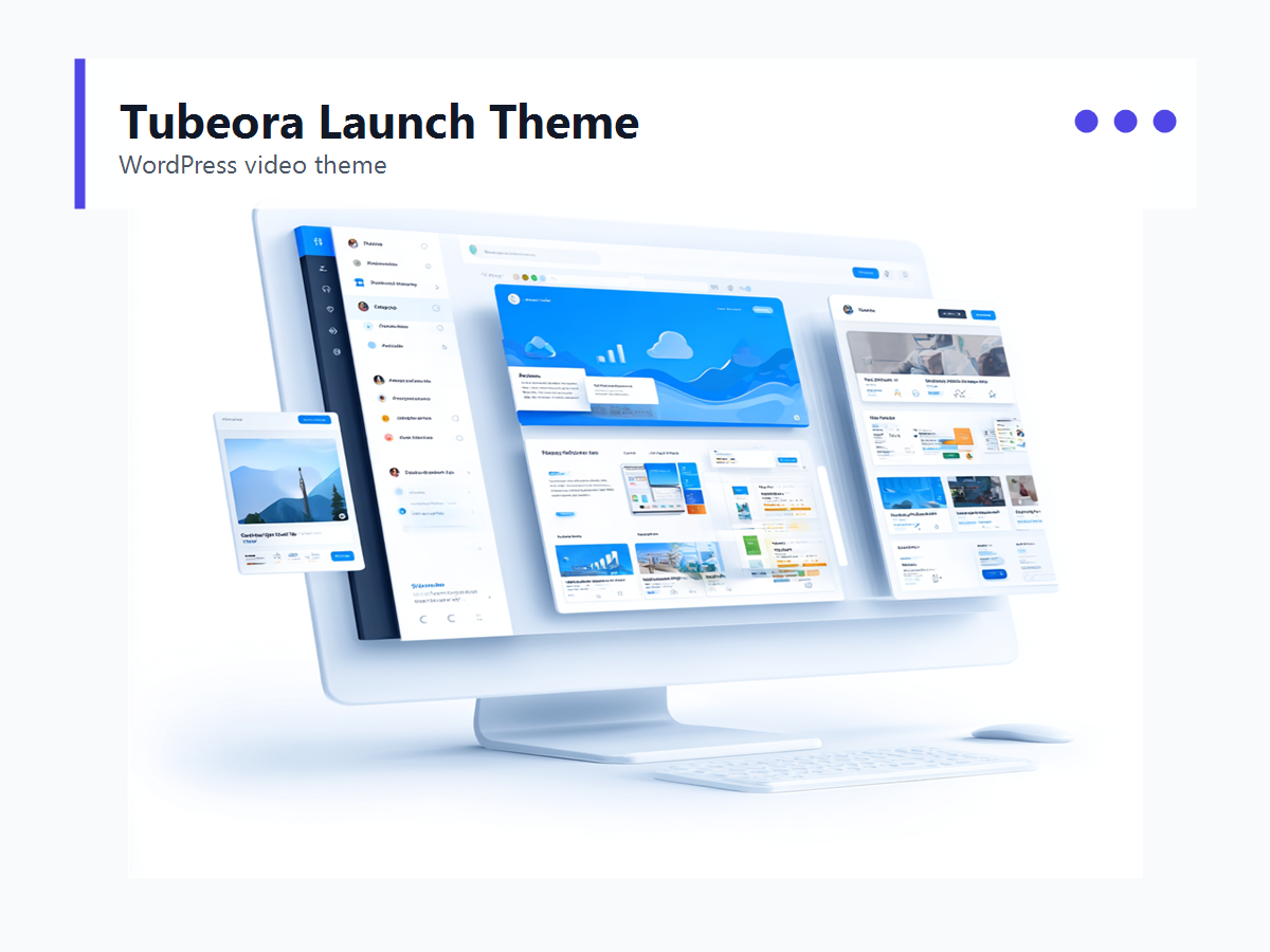 Tubeora Launch Theme preview